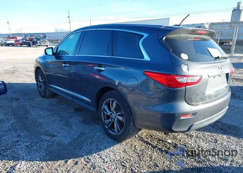 2013 Infiniti Jx35 z USA, uszkodzony, nr VIN 5N1AL0MN1DC300521